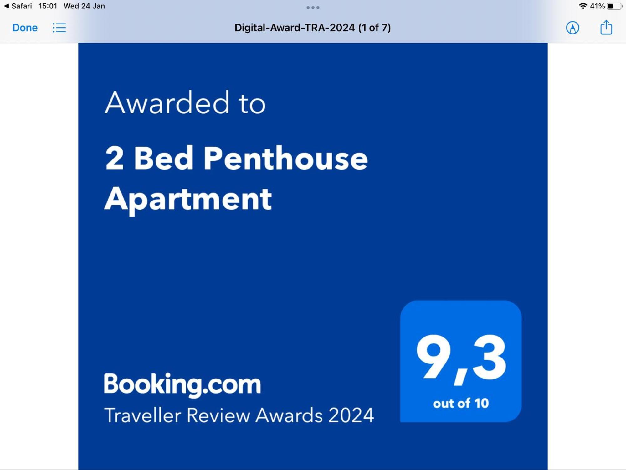 2 Bed Penthouse Apartment Manilva Dış mekan fotoğraf